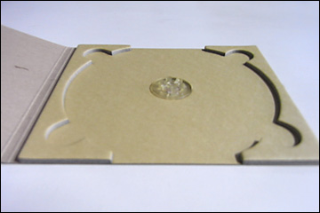 環境を重視したエコ紙のcd Dvdケース